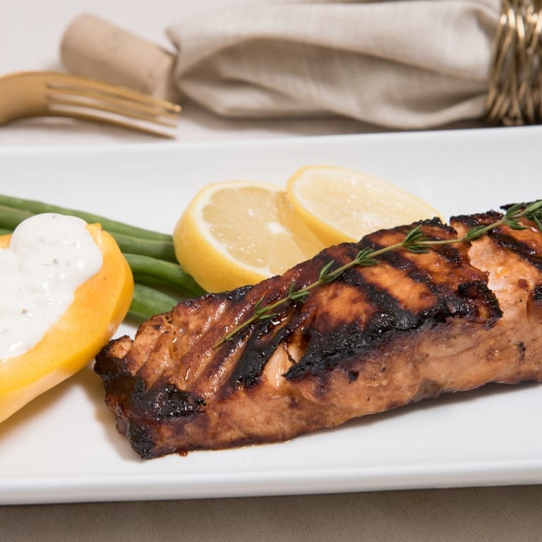 Delicious Grilled Salmon and Seafood Specialties